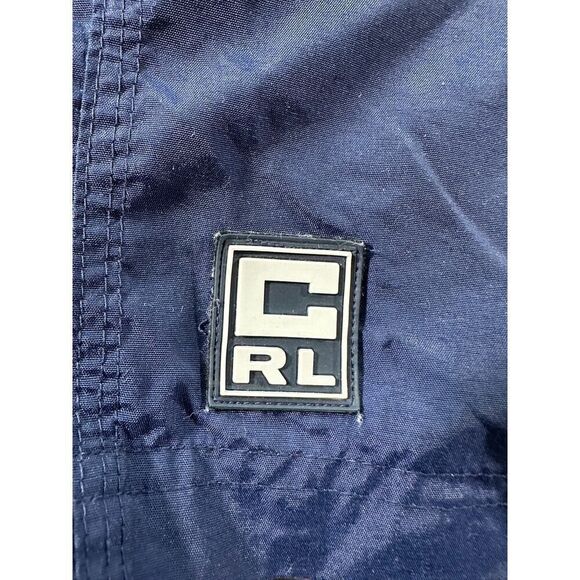 Vintage Chaps Ralph Lauren Swim Trunks Mens Lg Blue White Mesh Lined - Picture 3 of 8